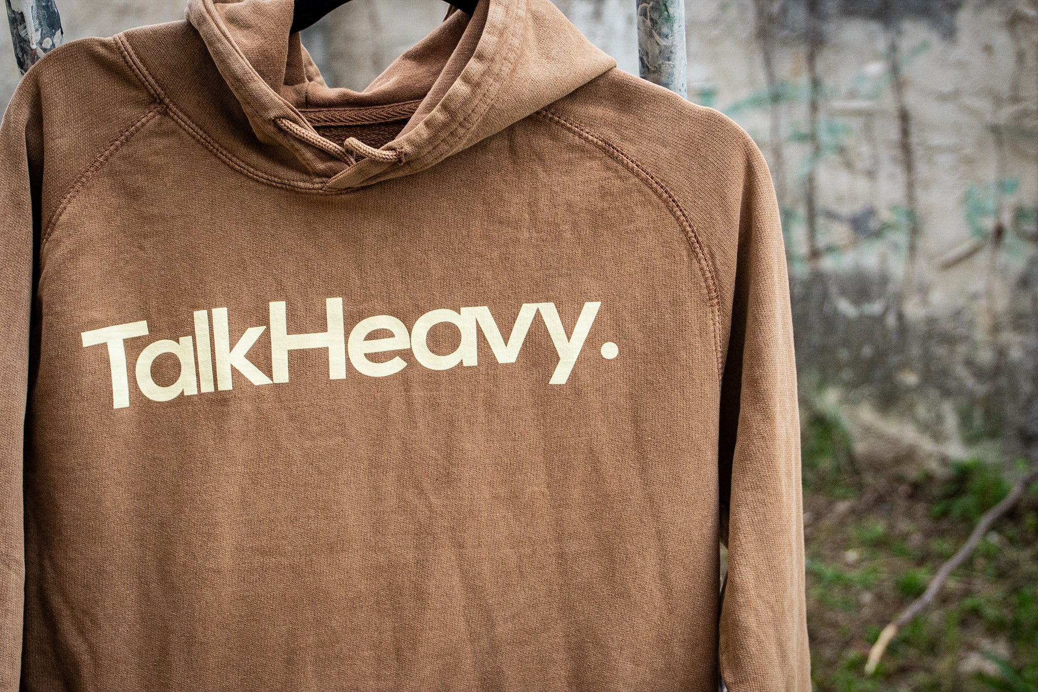 Timber TalkHeavy Stone Washed Hoodie
